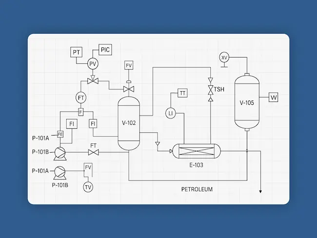 Elaboração, Leitura e Interpretação de P&ID e PFD
