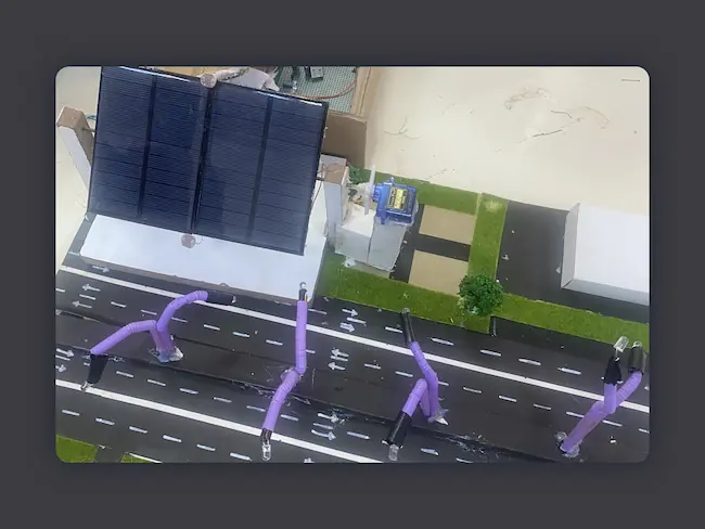 Sistema inteligente de Iluminação pública por Painéis Solares auto-orientados